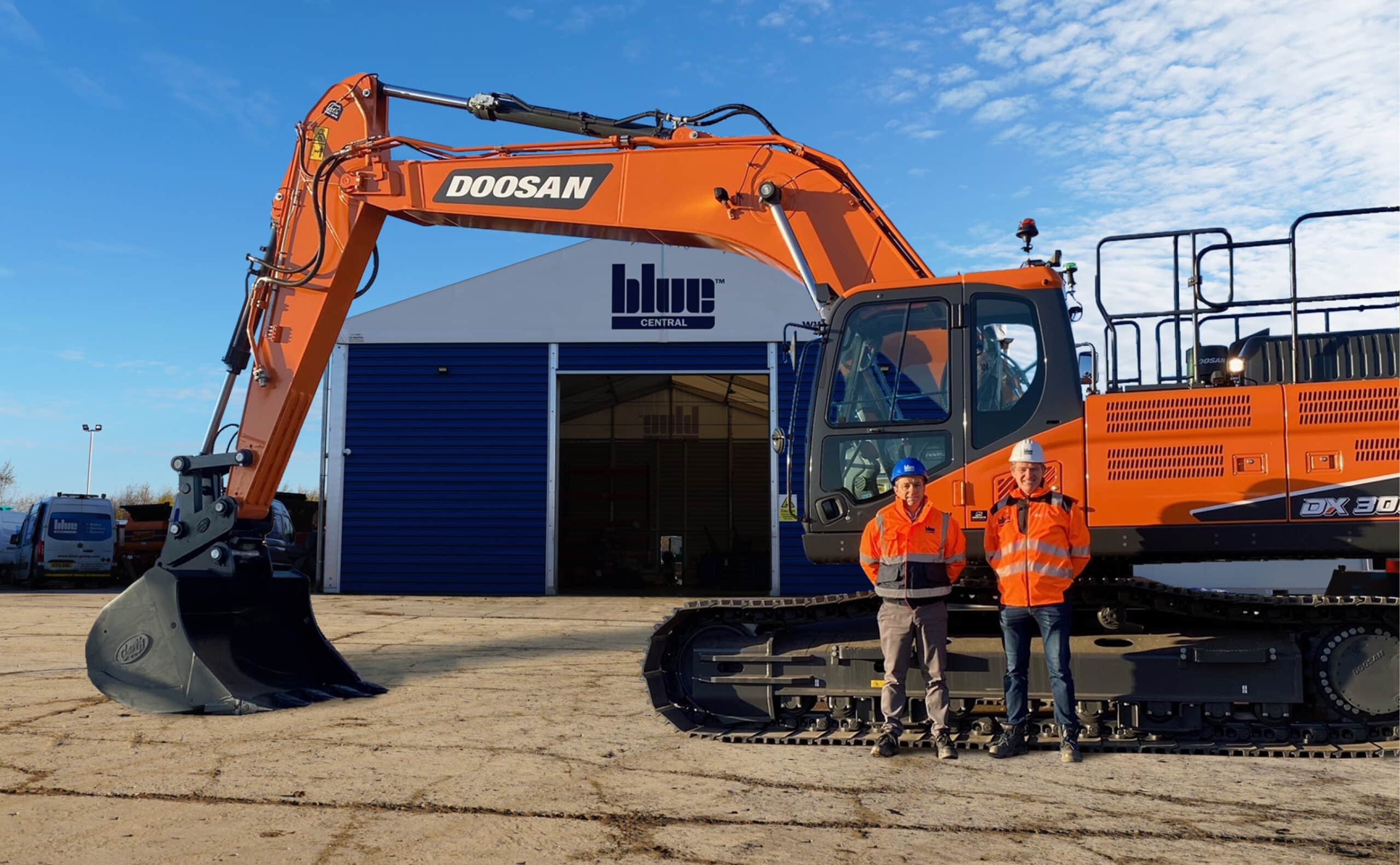 Blue Machinery (Central) Ltd Announced as Doosan Dealer